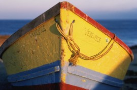 Bow of Colorful Boat